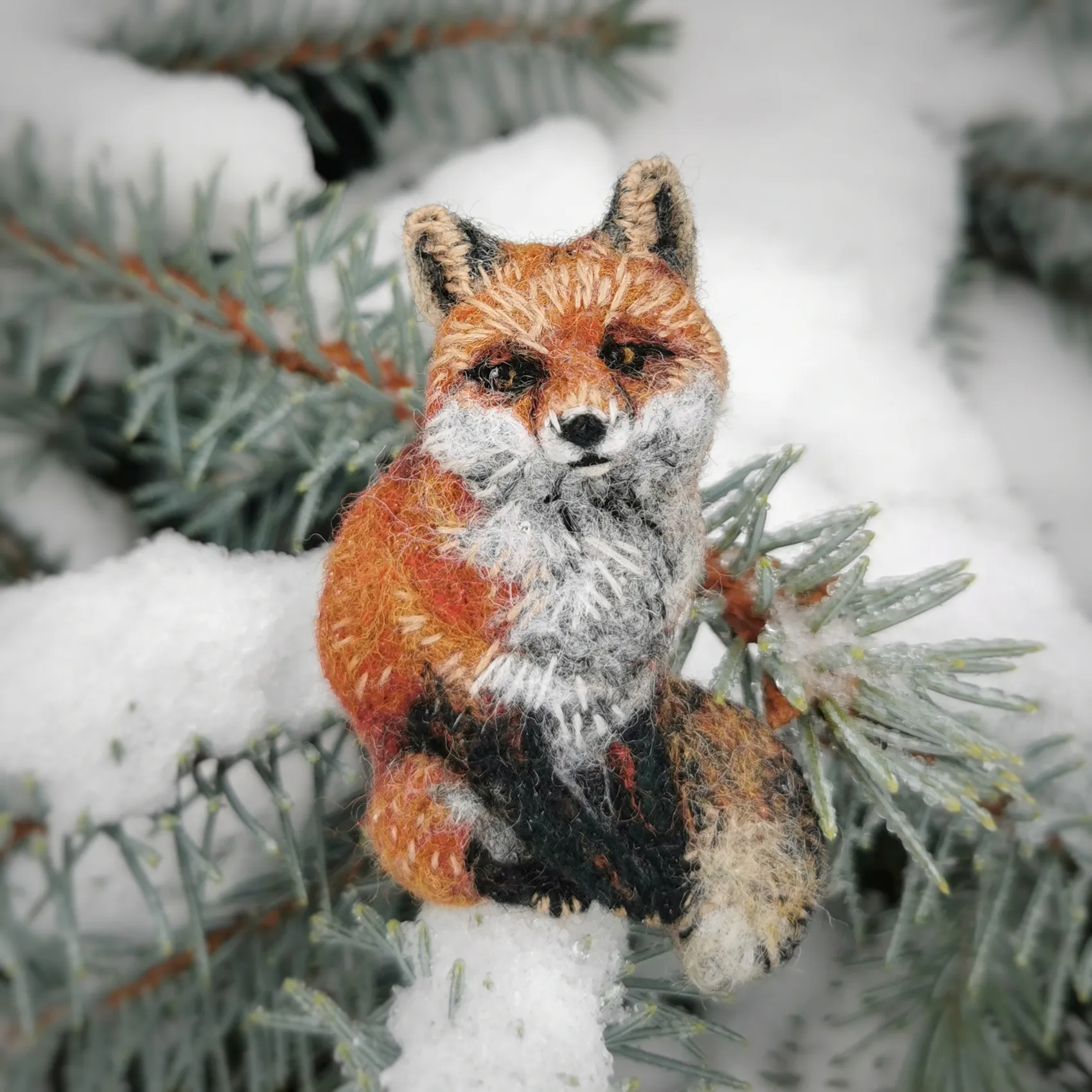 Животные — мастер-классы по валянию брошей и украшений