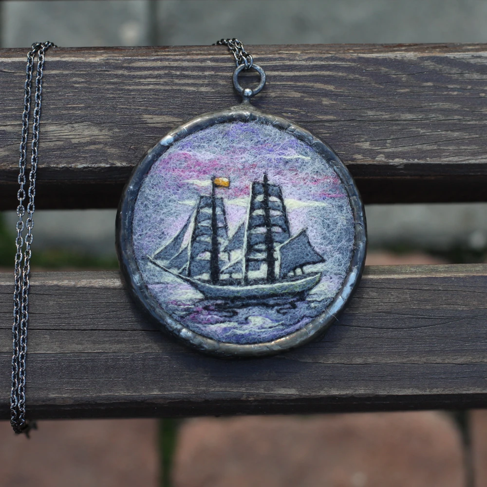 Техники — мастер-классы по валянию брошей и украшений